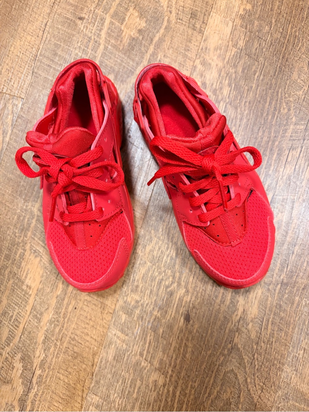 Girls Red Nike Sneakers